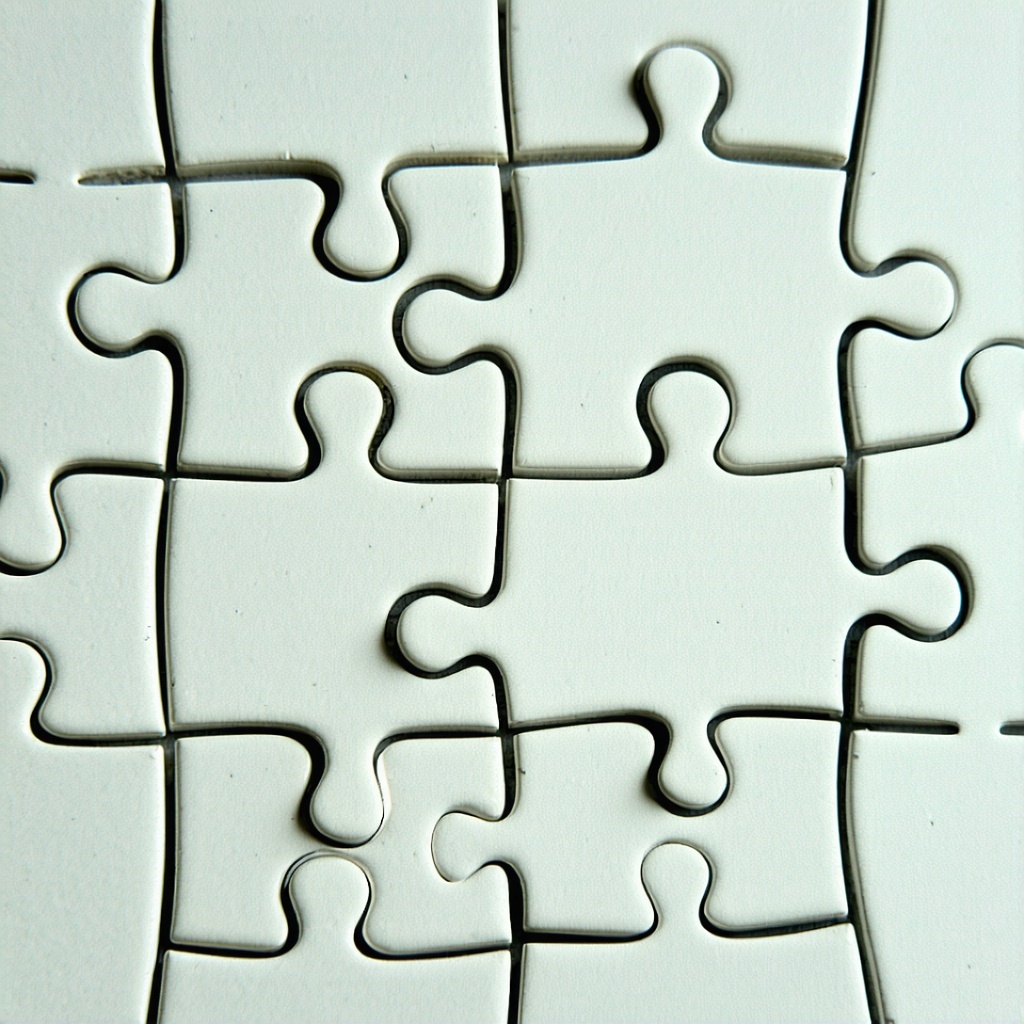 two puzzle pieces fitting together-1